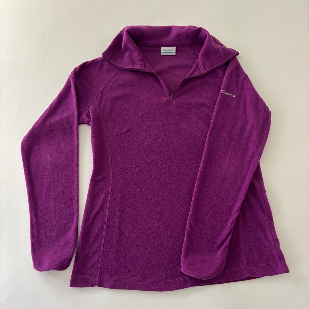 Columbia Fuchsia Fleece Pullover